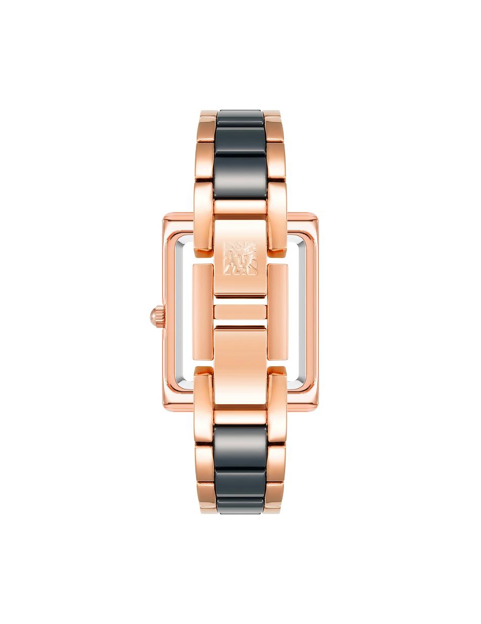 Céramique Anne Klein Rectangular Case Bracelet Watch   | EWI-1155968